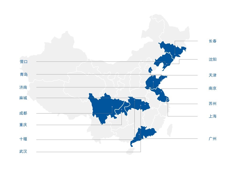 马勒中国分布